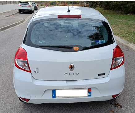 Clio 3 blanche