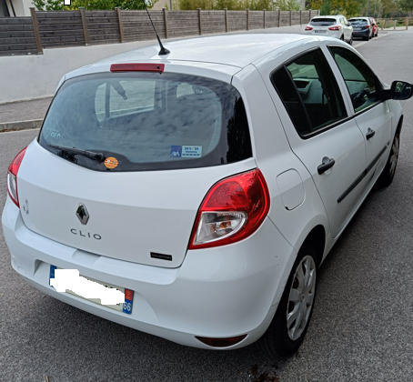 Clio 3 blanche